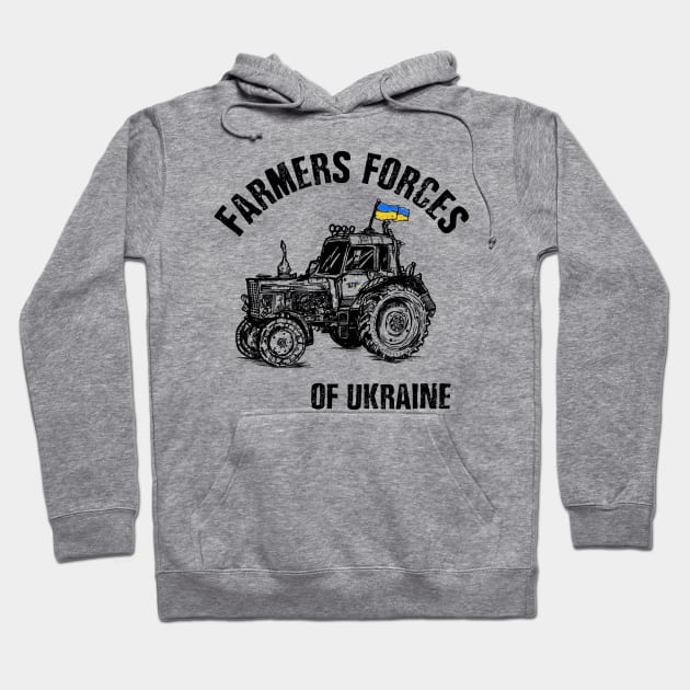 Farmers forces of Ukraine Hoodie by ComPix